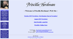Desktop Screenshot of priscillaherdman.com